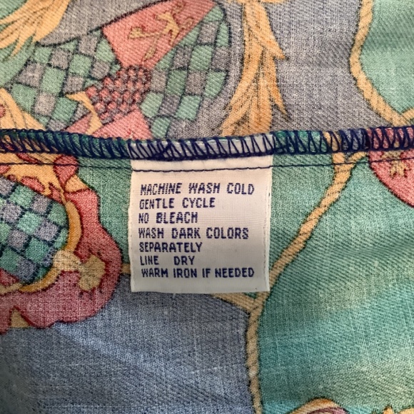 Picone Sport Women’s Button Down Blouse Multi Color Size 22 NWT - Picture 6 of 6